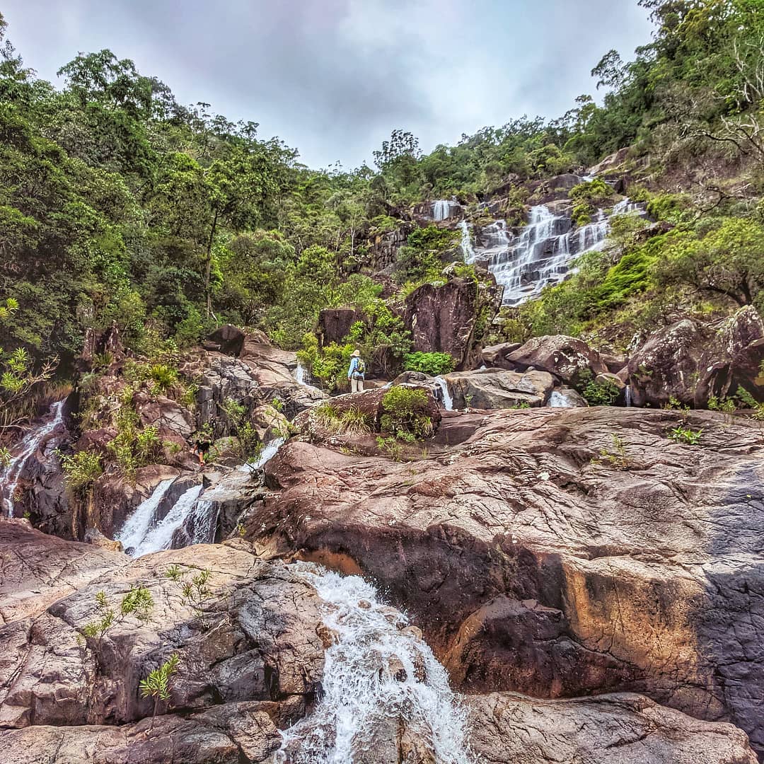 What a magical world we live in! This is the massive waterfall that you can see from the highway on your way back to To…